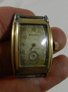 Vintage Men's Bulova 10AX 15 Jewel Watch - 10K RGP - for parts or repair - Picture 1 of 6
