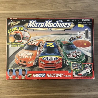 Micro Machines Nascar Raceway Playset Winners Circle 1999 Hasbro 97066 New Vtg  - Image 1 of 4