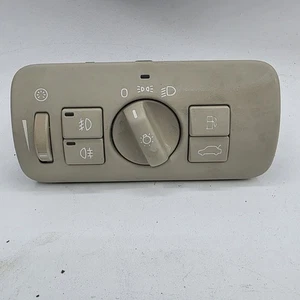 S80 S60 V70 XC60 OEM HEADLIGHT FOG LIGHT LAMP TRUNK FUEL SWITCH BEIGE TAN - Bild 1 von 5