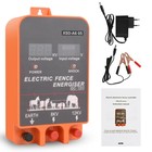 10 miles 2J Electric Fence Energizer Fence Charger LCD for Livestock Horse Goat