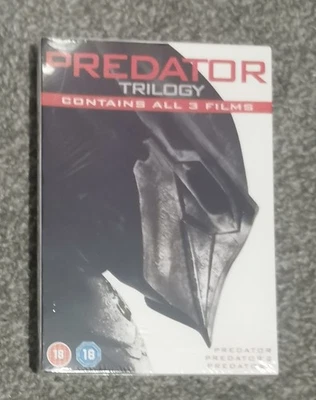 Predator 1, 2 & Predators Trilogy DVD Sci-fi Action Film Box Set New & Sealed - Image 1 of 3