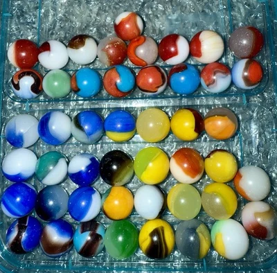 Lote de 44, raros de colección. Parche Akro, Parche Peltier, Colección Master Made Canicas Foto 1 de 4