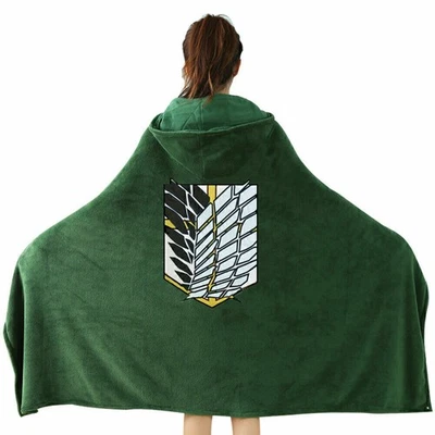 Attack on Titan Blanket Cloak Shingeki No Kyojin Survey Corps Cloak Xmas Gift