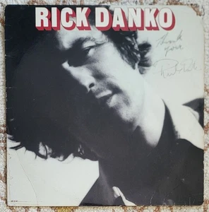 Rick Danko Arista, THE BAND Levon Helm Eric Clapton Robbie Robertson AUTOGRAPHED - Picture 1 of 10