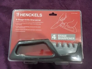 New Henckels 4 Stage Knife Sharpener for US Standard & Asian Style Knife - Picture 1 of 12