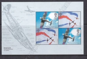 GB MNH MINT Stamps RAF UNIFORMS Prestige Booklet Pane 3 ex DX42 2008 - Picture 1 of 1