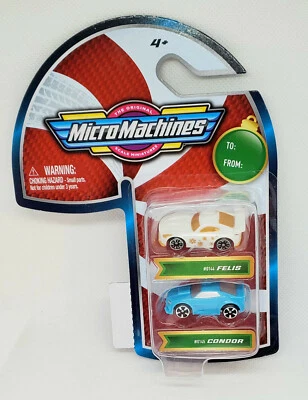 Hasbro Mirco machines Holiday 2020 Felis 0144 and Condor 0145 Stocking Stuffer - Image 1 of 3
