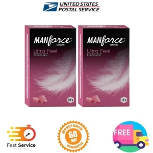 Manforce Ultra Feel Bubblegum Flavoured Condoms – 20 Condoms - Picture 1 of 4