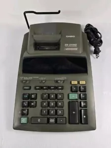 Casio DR-250HD Electronic 2 Color  Printer Desktop Calculator Adding Mach - Picture 1 of 6