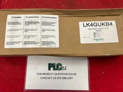 Schneider Electric LK4GUKB4 SQUARE D 60A KIT BLACK HANDLE - Image 1 of 2