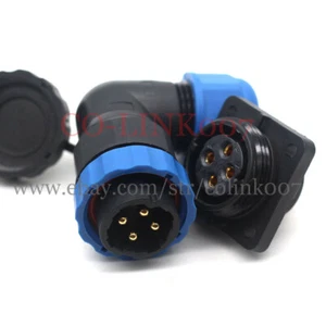 SD20 4pin Powe Cable Connector, IP68 Waterproof Electric Bulkhead Motor Charger - Picture 1 of 5