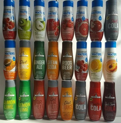 SODASTREAM CONCENTRATED FLAVORED SODA MIX SYRUP ~ MANY FLAVOR CHOICES PICK ONE - Image 1 of 3