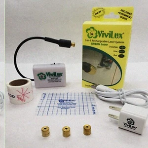 StitchMaster 3-in-1 Rechargeable Laser: Adjustable Line, Crosshairs & Dot for Pr - Picture 1 of 7