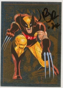 John Romita Jr SIGNIERTE 2014 Marvel Universum Sammelkarte ~ Wolverine / X-Men #210 - Bild 1 von 2