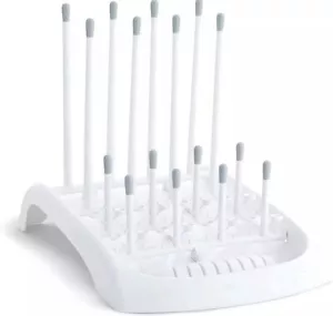 Munchkin® Fold™ Baby Bottle Countertop Drying Rack White - Picture 1 of 9
