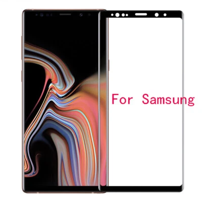 弯曲全保护套 钢化玻璃 适用于三星 Galaxy S21 S10 S20 S9 S8 Note9 批量 — 第 1/4 张图片