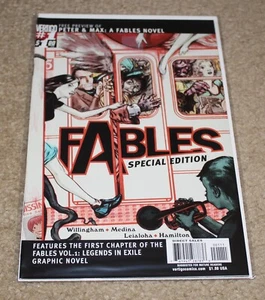 VERTIGO #1 FABLES SPECIAL EDITION COMIC BOOK UNGRADED - Picture 1 of 1