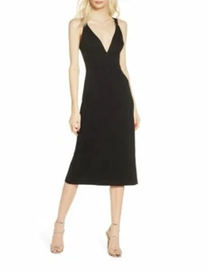 Anthropologie Finders Keepers Effy schwarzes Kleid Small neu mit Etikett kleines schwarzes Kleid - Bild 1 von 13