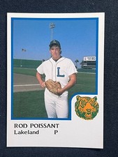 1986 ProCards Baseball Rod Poissant,Lakeland, Minor League,Near Mint