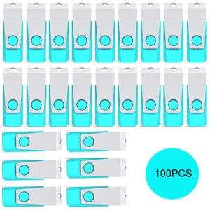 Kootion 10-100 Stück 8GB USB 2.0 Metal Swivel Speichermedien USB Memory Sticks - Bild 1 von 15