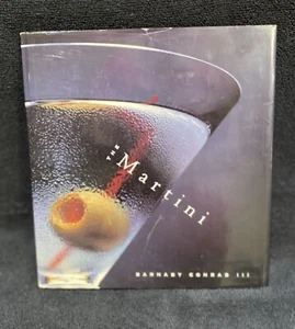 Pre Owned Vintage The Martini Hardcover Book 1995 Signed W/Original Dust Cover - Picture 1 of 6