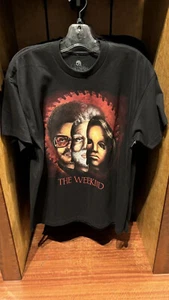 2024 Weeknd Universal Studios Halloween Horror Nights Nightmare Trilogy Shirt L - Picture 1 of 3