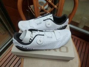 NEW Giro Cadet Road Cycling Bike Clipless Shoes EU 46 US 12 White SPD & SPD - Picture 1 of 9