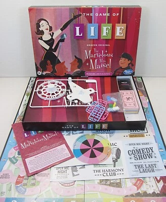 The Game of Life: The Marvelous Mrs. Maisel Board Game Hasbro 2019 SEALED CONTS - Image 1 of 4