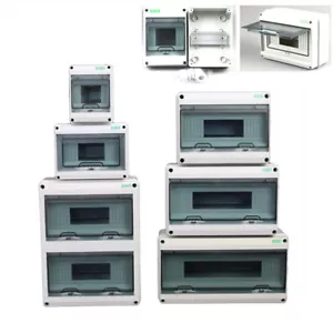Schaltschrank Schaltschrank Verteilerbox Dinrail für MCB RCD wasserdicht - Bild 1 von 33