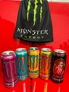1 x Monster Mütze + 5 x Monster Dose Inkl.Pfand - Bild 1 von 2