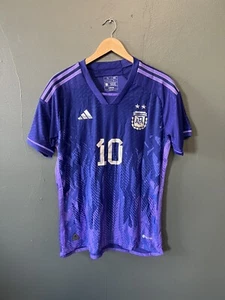 2022 Argentina Authentic Away Jersey #10 Messi Large World Cup Jersey XL NWT - Picture 1 of 5