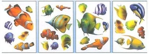 Tropical Fish Peeling & Stick Applikationen CK8341 - Bild 1 von 1