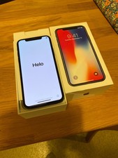 Apple iPhone X - 64GB - Space Grey (O2) A1901 (GSM) Rear Screen Cracked