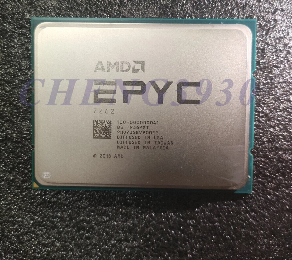 AMD epyc 7262 8-core 3.2ghz 7nm 16-thread 155w CPU processor - Image 1 of 1