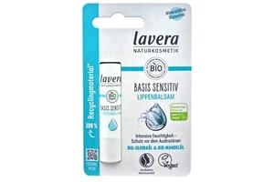 4/8/12 Genuine Lavera Sensitive lip balm💄organic cosmetics TRACKED✈FROM GERMANY