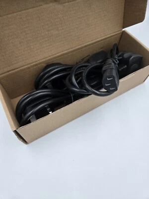 UK Plug To IEC Lead- 3pack 1.2m UK  power supply cables  - Image 1 of 4