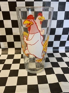 Vintage 1973 Warner Bros PEPSI Collectors Glass FOGHORN LEGHORN Looney Tunes - Picture 1 of 7
