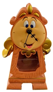 Disney Parks Beauty and the Beast Cogsworth Clock 10" Working Clock Figurine - Picture 1 of 4