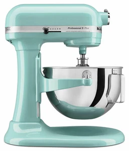 Neu KitchenAid Pro 5 Plus 5 Quart Schüssel Hebeständer Mixer AQUA SKY KV25G0XAQ blau - Bild 1 von 3