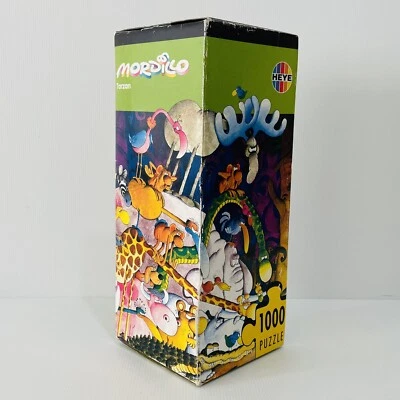Heye Jigsaw Puzzle - Tarzan - Mordillo - 1000 Pieces Vintage 2002 Comic Animals - image 1 of 4