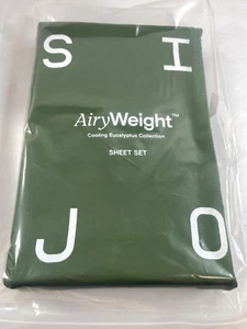 Juego de sábanas Sijo AiryWeight Cooling Eucaliptus CAL King 3 piezas núcleo verde bosque - Imagen 1 de 5
