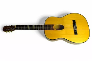 Rzadka vintage owalna dziura dźwiękowa (styl Laprevotte) gitara klasyczna - Zdjęcie 1 z 9