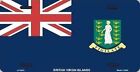Aluminum National Flag British Virgin Islands License Plate NEW