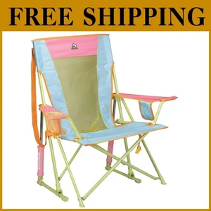 Comfort Pro Rocker Camping Chair - Portable Folding Chair - Picture 1 of 8