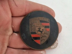 VINTAGE PORSCHE 356 BRASS EMBLEM OEM ORIGINAL - Picture 1 of 3