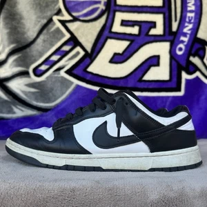 Size 12 - Nike Dunk Low Black White Panda - Picture 1 of 10