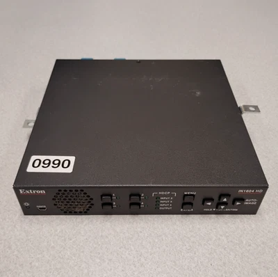 Extron IN1604 HD DTP 4-Input HDCP-Compliant Video Scaler - No Power Adapter - Image 1 of 4