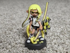 Nintendo Switch Splatoon 3 Inkling Girl personaggio amiibo giallo usato - Foto 1 di 8