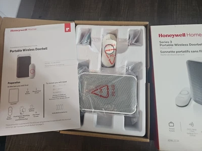 Timbre inalámbrico portátil enchufable Honeywell Home Serie 3 nuevo Foto 1 de 4