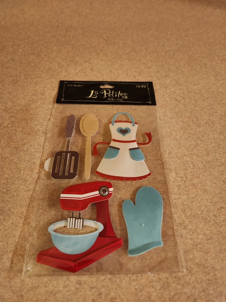 The Paper Studio/La Petites~Baking~Dimensional Stickers - Image 1 of 1